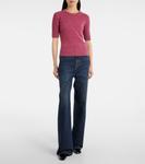 Кашемировый свитер Mia Khaite, Amaranth - фото 6