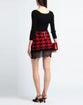 Мини-юбка Balmain, красный - фото 3