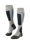 Носки FALKE SK6 PRO SKIING , M Grey Mel/Grey - фото 2