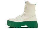 Ботильоны Jordan Air Jordan 1 Женские, Beige/Green - фото