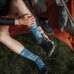 Походные носки Therm-Ic, цвет blau/weiss - фото 4