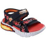 Сандалии Skechers Mega-splash 4k, чёрные, детские - фото