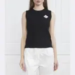 Облегающий топ Armani Exchange, черный - фото