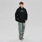 Унисекс худи ACHS AWAKE, темно-синий (с флисовой подкладкой) - фото 11