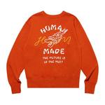 Толстовка Human Made Dragon Sweatshirt #2 Red, красный - фото 2