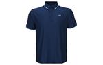 Рубашка поло мужская темно-синяя Under Armour, темно-синий - фото