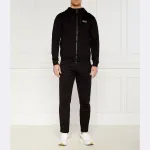 Спортивный костюм стандартной посадки Ea7, черный - фото