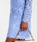 Кружевное мини-платье Carolina Herrera, Cornflower - фото 5