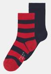 Носки Happy Stripe 2-Pack multipack FALKE, темно-синий - фото