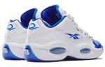 Кроссовки question low 'white electric cobalt' Reebok, белый - фото 4
