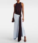 Платье миди из джерси с вырезом Victoria Beckham, Iceberg - фото 2