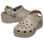 Женские сабо на платформе Classic Platform Crocs, бежевый - фото 2