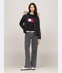 Пуховик Slim fit Tommy Jeans, черный - фото 2