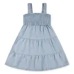 Платье Levi's с присборенной юбкой, синий - фото 2