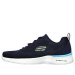 Кроссовки air dynamight blue Skechers, синий - фото