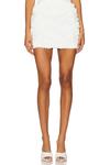 Мини-Юбка финли Lovers And Friends, белый - фото