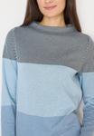 Топ Cecil COLORBLOCK JACQUARD, Blau/Teal - фото 4