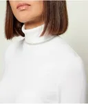 Водолазка Regular fit Liu Jo, белый - фото 4