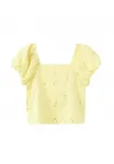 Детская блузка Mango Kids, Yellow - фото