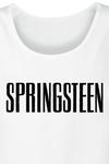 Майка-топ Bruce Springsteen Logo, белый - фото 2
