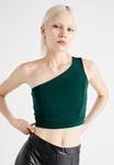 Топ MELODY ONE SHOULDER CROP WAL G., темно-зеленый - фото 6