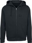 Куртка с капюшоном Build Your Brand Basic Sweat Zip Hoody, черный - фото