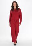 Брюки usha Trousers, Burgundy/Red - фото 2