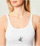 Топ slim fit One Teaspoon, белый - фото 4