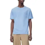 Футболка с вышитым логотипом LOEWE, синий - фото 4