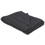 Одеяло Beliani, 140x170 см, темно-серый - фото