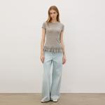 Футболка женская KIRSH, серый - фото 4