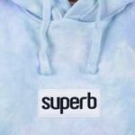 Толстовка тай-дай Superb, синий - фото 2