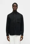 Рубашка со швами Sandro, Noir - фото 3