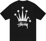 Футболка Stussy Regal Crown Pigment Dyed 'Black', черный - фото 2