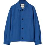 COS Рубашка мужская cobalt blue - фото