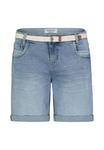 Джинсовые шорты BERMUDA MIT POCKET Sublevel, светло-голубой - фото