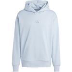 Толстовка с капюшоном все размеры Adidas, цвет wonblu - фото