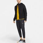 Куртка Nike Solid Color Running Athleisure Casual Sports Jacket Black, мультиколор - фото 2