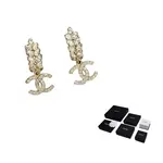 Серьги женские CHANEL - фото
