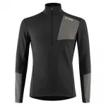 Толстовка Loeffler Tech-Merino half zip, черный - фото