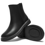 Женские Ботинки БАТА Светло-коричневые Сплошного Цвета Без Подкладки - фото 6