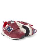 Замшевые кроссовки 574 Core Hook & Loop New Balance Kids, Washed Burgundy - фото 5