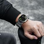 Biaodaige Часы Watch Band Huawei Compatibility Nylon Material, Gray - фото 10