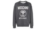 MOSCHINO Серый свитшот Men's Gray - фото