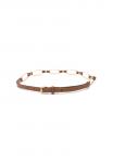 Ремень MICHAEL Michael Kors WITH HOOPS, Brown - фото