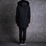 Пуховик мужской черный Moose Knuckles - фото 4