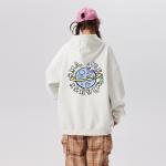 Толстовка унисекс с капюшоном, утолщенные, плотные Disney, heather серый fleece-lined - фото 5