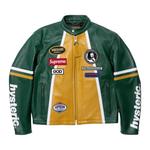 Куртка Supreme x HYSTERIC GLAMOUR x Vanson Leather Jacket, Green - фото