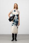 Платье ADOLFO DOMINGUEZ Day dress, Blue/Ecru/Blue - фото 2