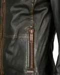 Кожаная куртка Maze "42020117", черный - фото 7